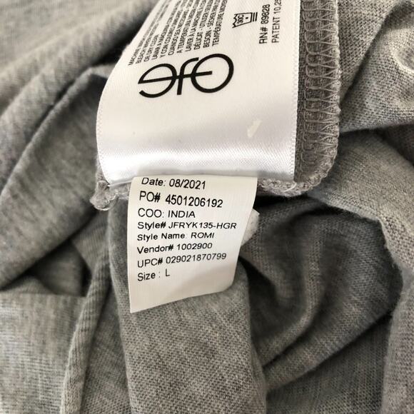 Frayed Jeans Women's Large Romi Twist Front Top - Picture 8 of 8